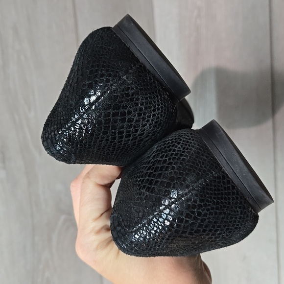 Vionic Women Caballo Elegant Black The Pointed Toe Flats Shoes Sz 8.5 - Picture 6 of 13